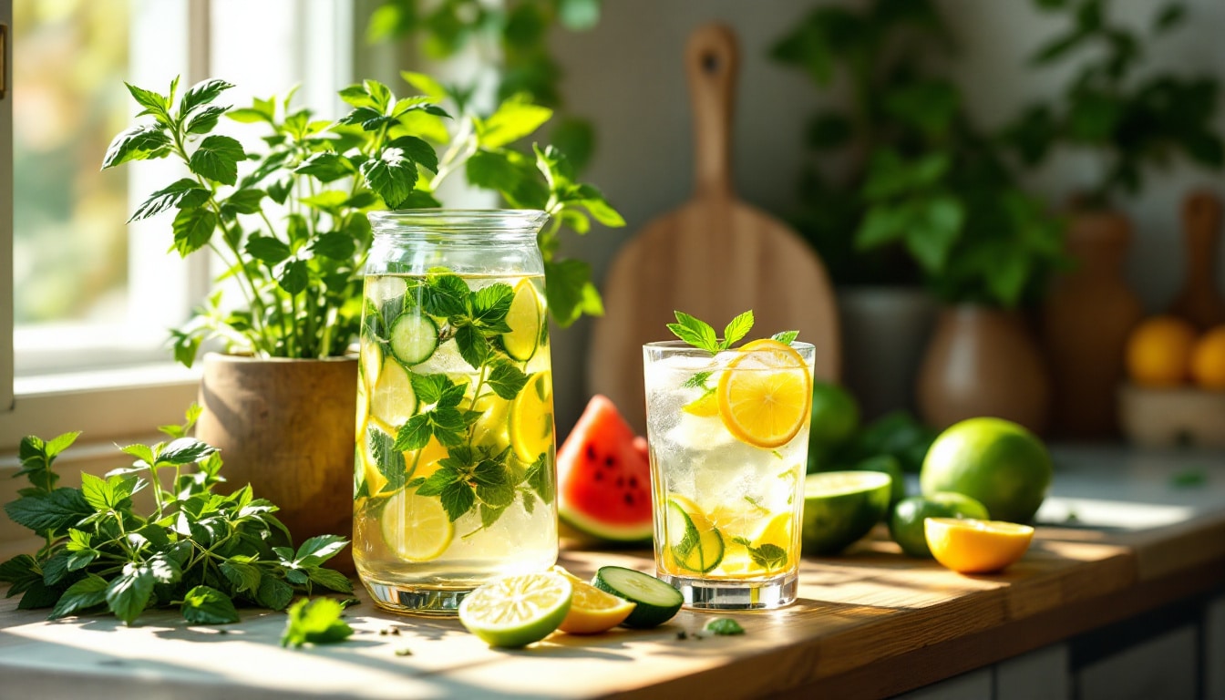 discover refreshing and nourishing recipes for natural hydrating drinks that will keep you revitalized and energized. perfect for hot days or post-workout refreshment, these easy-to-make beverages are packed with essential nutrients and delightful flavors.